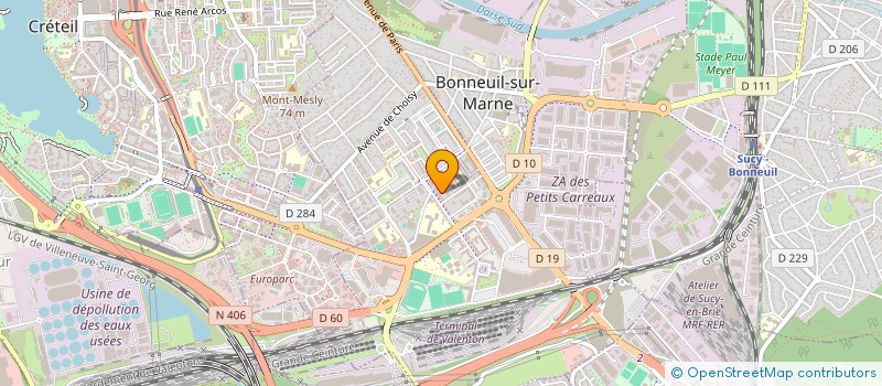 localisation de l'entreprise SCI LARA à BONNEUIL-SUR-MARNE