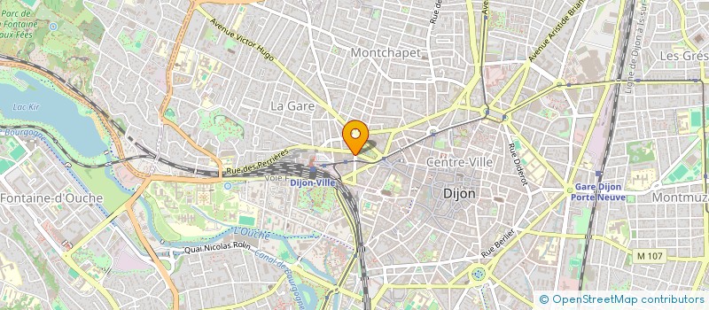 localisation de l'entreprise SCI LARA à DIJON