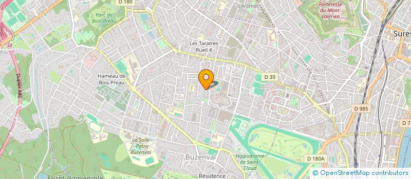 localisation de l'entreprise SCI LARA REBOURS à RUEIL-MALMAISON