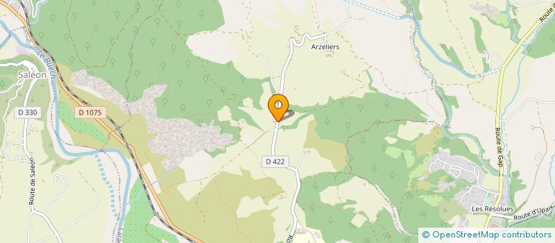 localisation de l'entreprise SCI LARAGNE  LARAGNE-MONTEGLIN