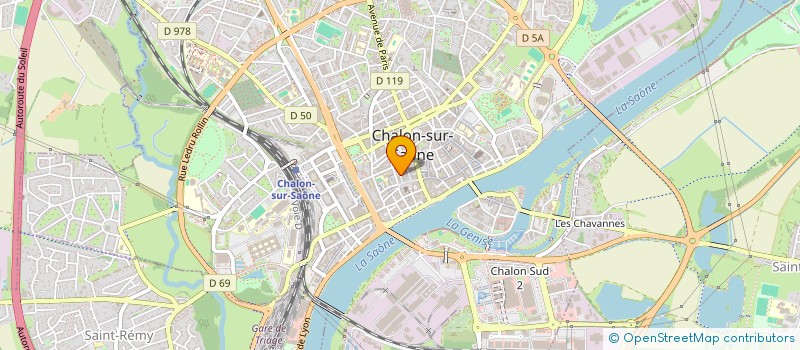 localisation de l'entreprise SCI LARAIZE  CHALON-SUR-SAONE