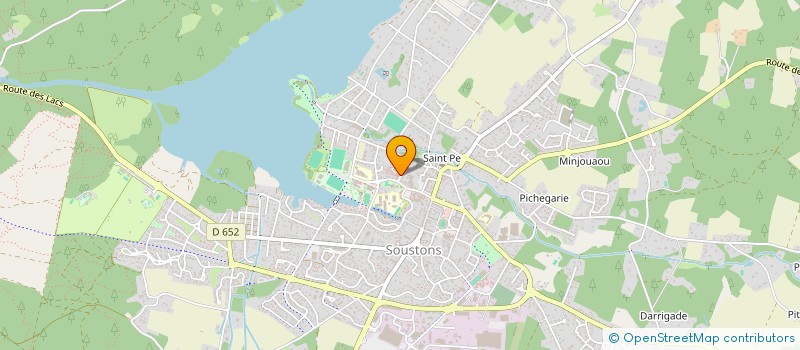 localisation de l'entreprise SCI LARANCHER  SOUSTONS