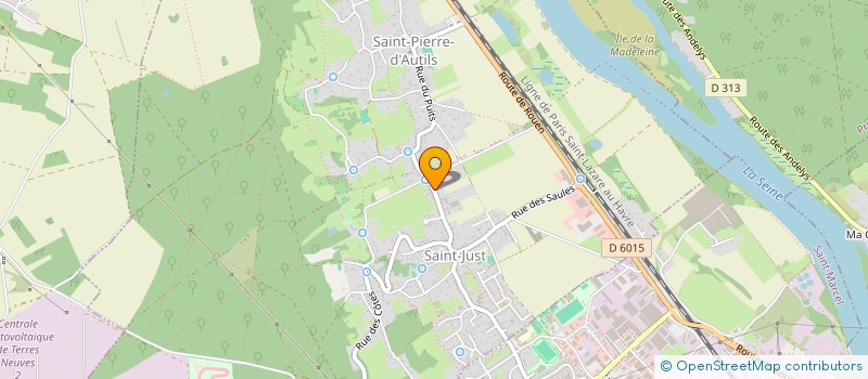 localisation de l'entreprise SCI LARANT VILLIERS  LA CHAPELLE-LONGUEVILLE