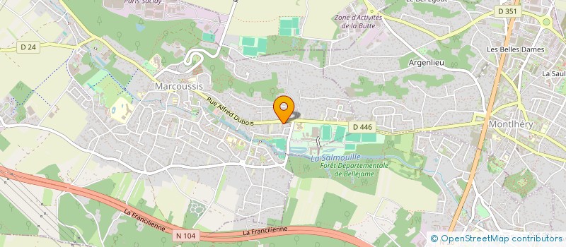 localisation de l'entreprise SCI LARATATIANA  MARCOUSSIS