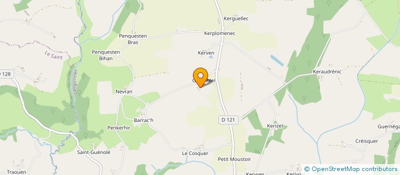 localisation de l'entreprise SCI LARAVINE  LANGONNET