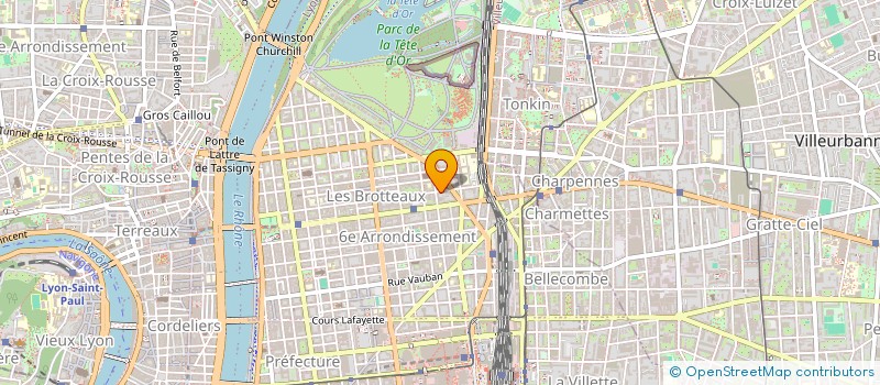 localisation de l'entreprise SCI LARB  LYON