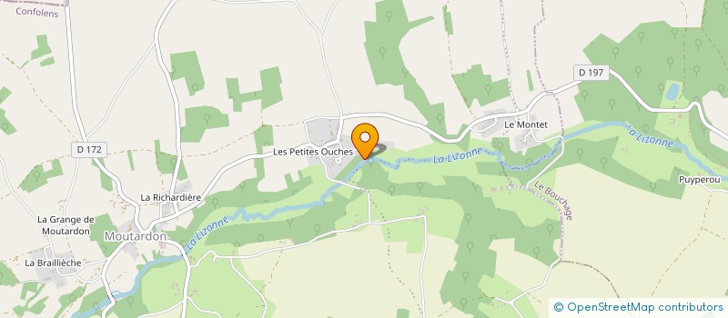 localisation de l'entreprise SCI LARBA à CONDAC