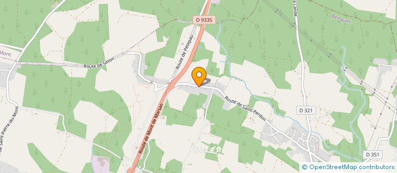 localisation de l'entreprise SCI LARCHET  BENQUET