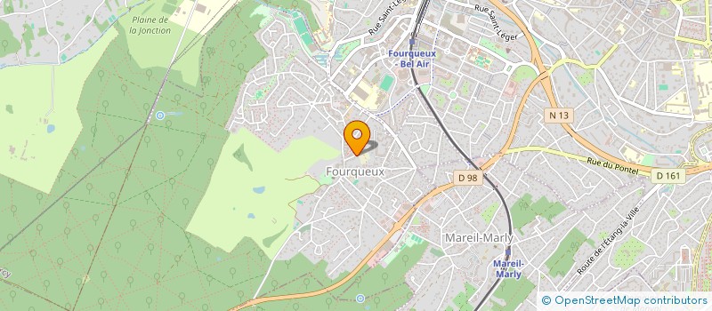 localisation de l'entreprise SCI LARCHMONT  SAINT-GERMAIN-EN-LAYE