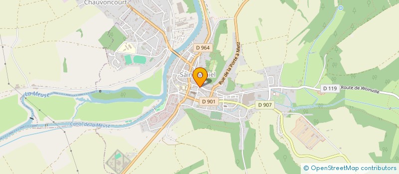 localisation de l'entreprise SCI LARDENOIS LODI RIZZINI à SAINT-MIHIEL