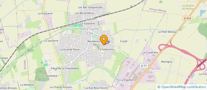 localisation de l'entreprise SCI LAREDO à NOTRE-DAME-D'OE