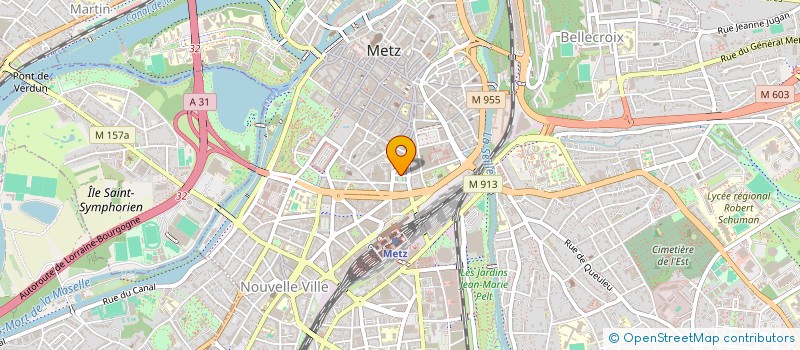 localisation de l'entreprise SCI LAREDO TOURS  METZ