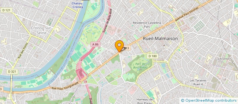 localisation de l'entreprise SCI LAREPUBLIQUE à RUEIL-MALMAISON