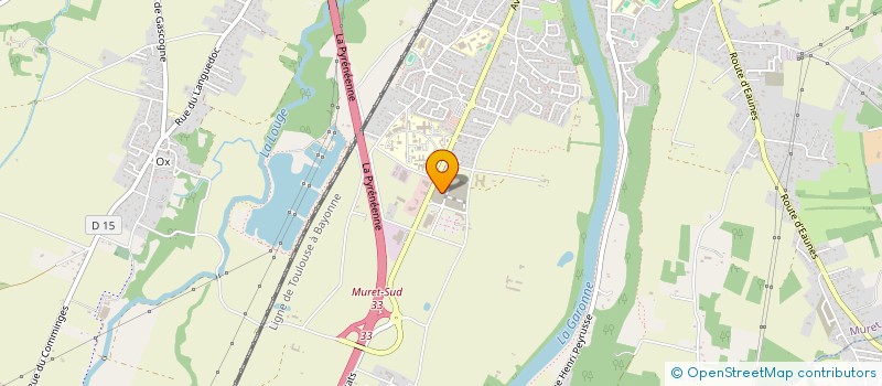 localisation de l'entreprise SCI LARFAT  MURET