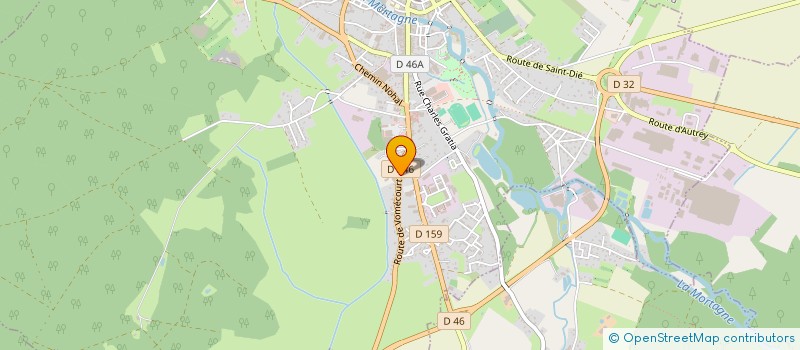 localisation de l'entreprise SCI LARFOUILLET  RAMBERVILLERS