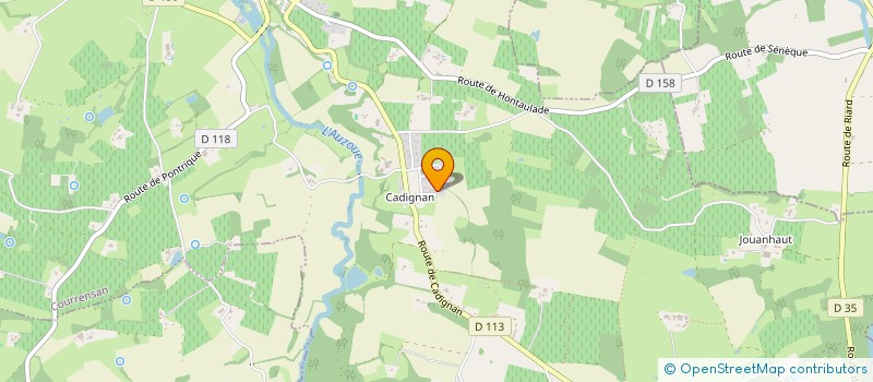 localisation de l'entreprise SCI LARGENTE  LAGRAULET-DU-GERS