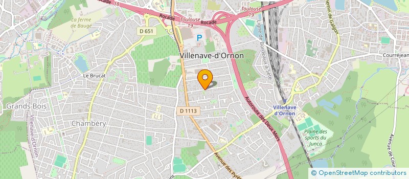 localisation de l'entreprise SCI LARGO à VILLENAVE-D'ORNON