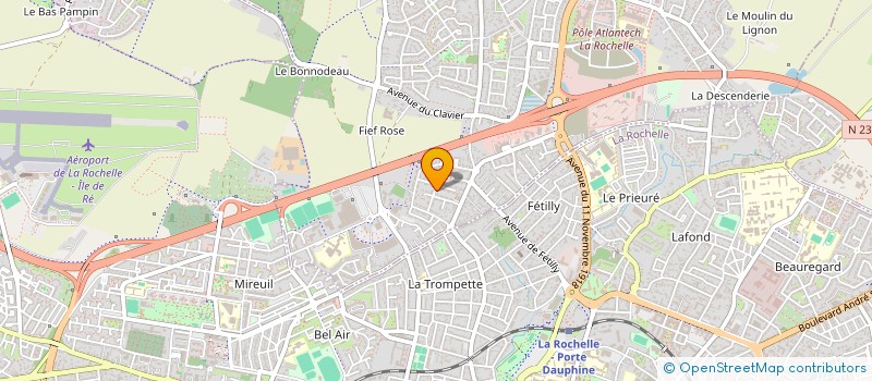 localisation de l'entreprise SCI LARI  LAGORD