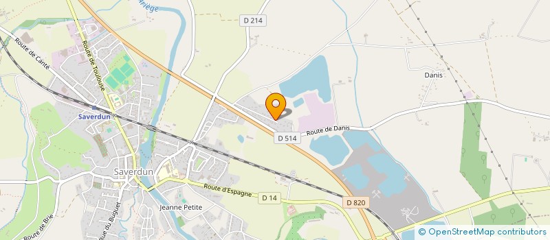 localisation de l'entreprise SCI LARIEGEOISE à SAVERDUN