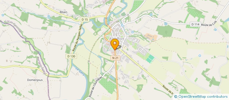 localisation de l'entreprise SCI LARIMAR  ASTAFFORT