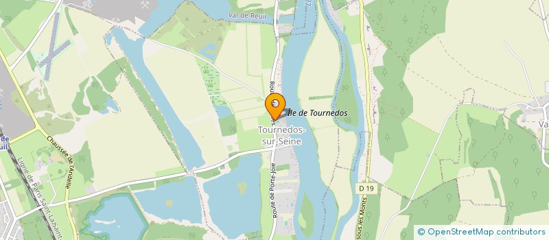 localisation de l'entreprise SCI LARISTA  PORTE-DE-SEINE