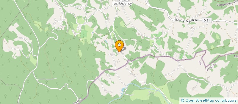 localisation de l'entreprise SCI LARIVIERE-LE GOT  RIBERAC