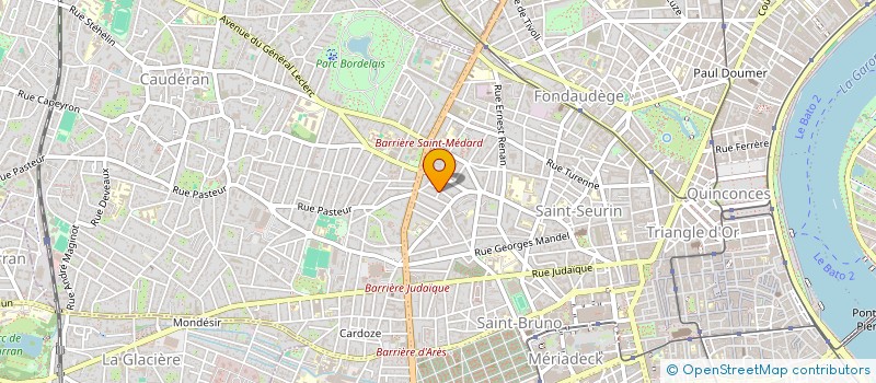 localisation de l'entreprise SCI LARMOR  BORDEAUX