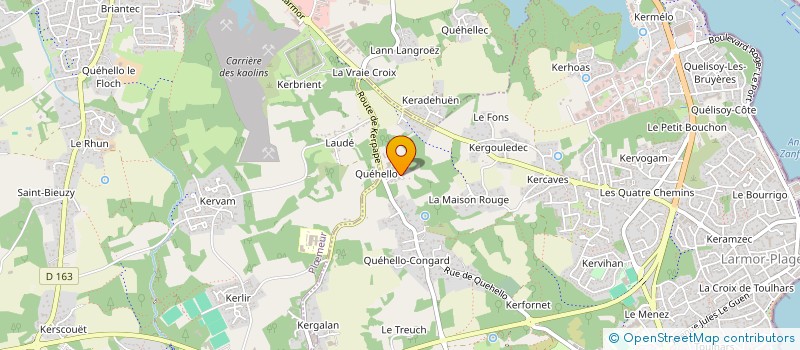 localisation de l'entreprise SCI LARMOR KERPAPE  LARMOR-PLAGE