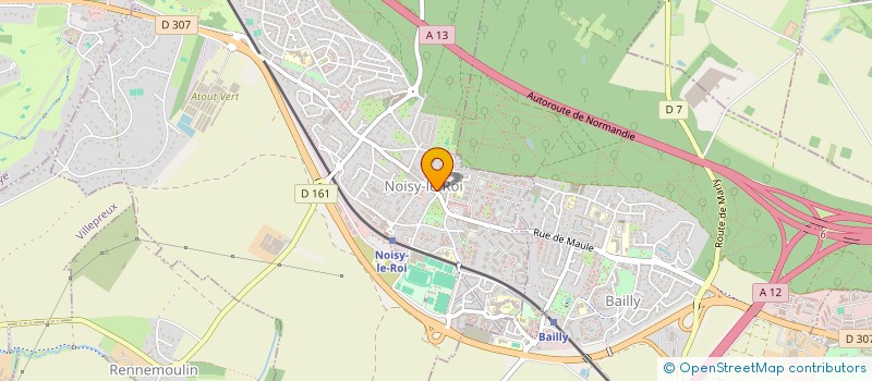 localisation de l'entreprise SCI LARMOR VILLAGE PETITJEAN à NOISY-LE-ROI