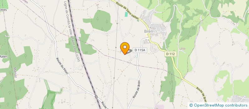 localisation de l'entreprise SCI LARNAGE  BREN