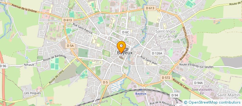 localisation de l'entreprise SCI LARNAGOL  BAYEUX