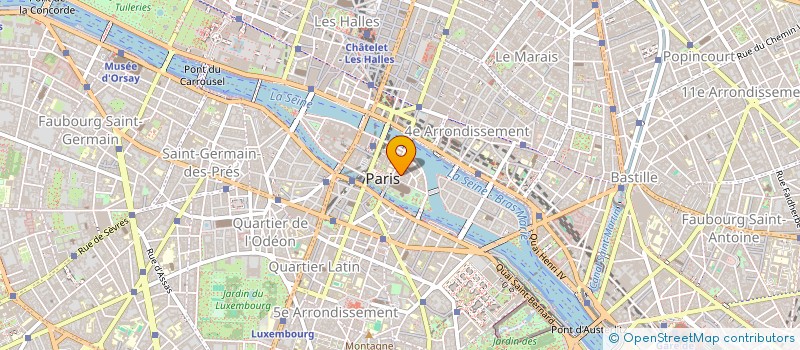 localisation de l'entreprise SCI LARNO  PARIS