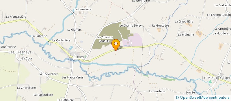 localisation de l'entreprise SCI LAROCHE à CUVES