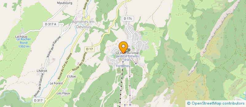 localisation de l'entreprise SCI LAROMA à DEVOLUY