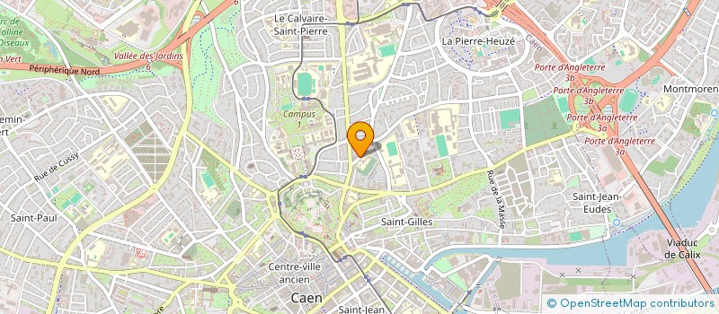 localisation de l'entreprise SCI LAROMANCE à CAEN