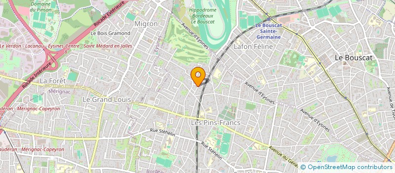 localisation de l'entreprise SCI LAROQUE  BORDEAUX