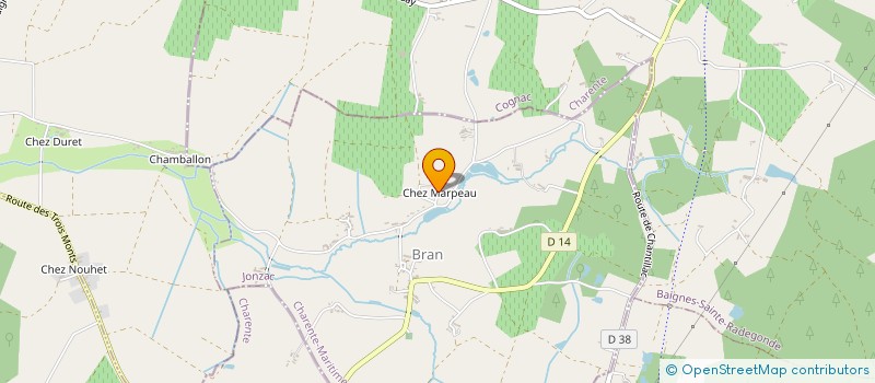 localisation de l'entreprise SCI LAROQUE TIMBAUT  BRAN