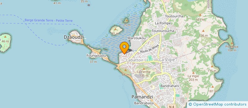 localisation de l'entreprise SCI LAROSA FAMILLE à DZAOUDZI