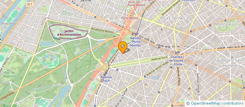 localisation de l'entreprise SCI LARRARD  PARIS