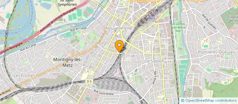 localisation de l'entreprise SCI LARRASOANIA  METZ