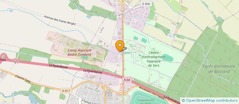 localisation de l'entreprise SCI LARREGAIN à LONS