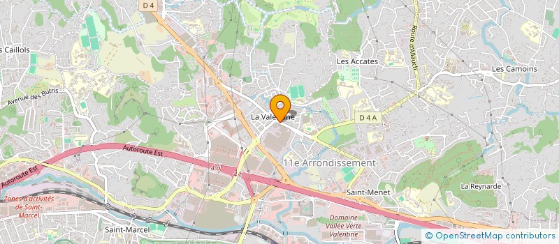 localisation de l'entreprise SCI LARROQUE à MARSEILLE