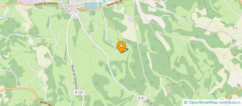 localisation de l'entreprise SCI LARROQUE  LE VIGAN