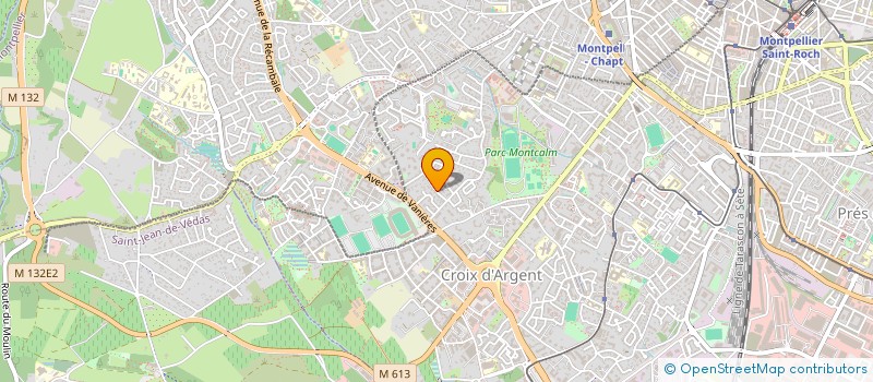 localisation de l'entreprise SCI LARRY à MONTPELLIER