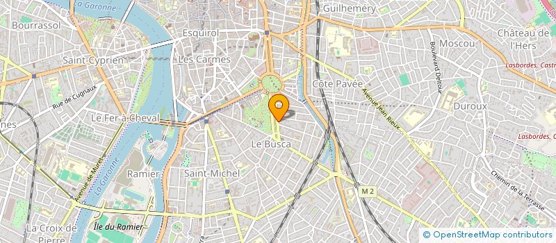 localisation de l'entreprise SCI LARSEN  TOULOUSE
