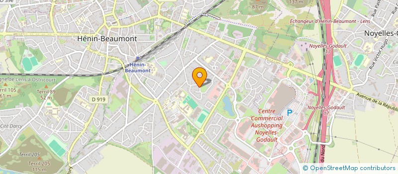 localisation de l'entreprise SCI LARTIQUIMMO à HENIN-BEAUMONT