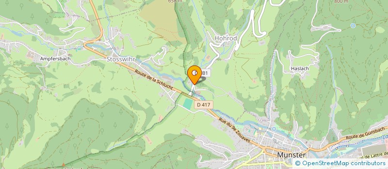 localisation de l'entreprise SCI LARUBO  HOHROD