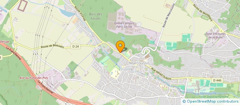 localisation de l'entreprise SCI LARUM  MARCOUSSIS