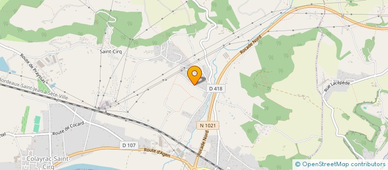 localisation de l'entreprise SCI LARY  COLAYRAC-SAINT-CIRQ