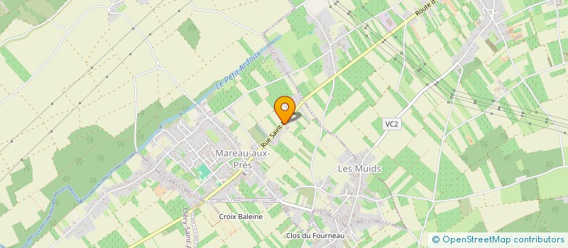 localisation de l'entreprise SCI LAS 4 CEDRES à MAREAU-AUX-PRES